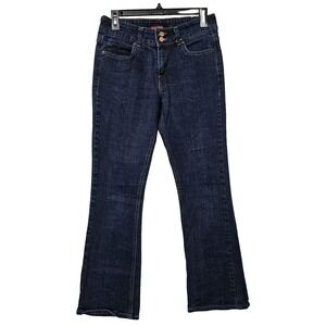 Levi's Jeans Women 6 Medium Dark Wash 526 Slender Boot Cut Stretch Denim Pants